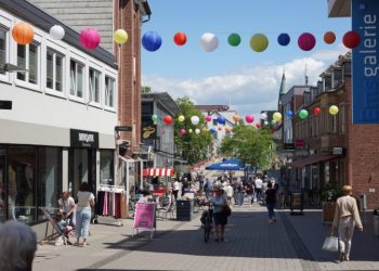 Een echt zomergevoel in het centrum van Rheine