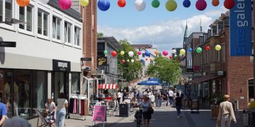 Een echt zomergevoel in het centrum van Rheine