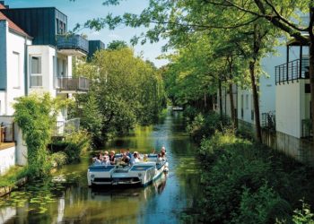 Nordhorn, de fiets- en waterstad op het platteland